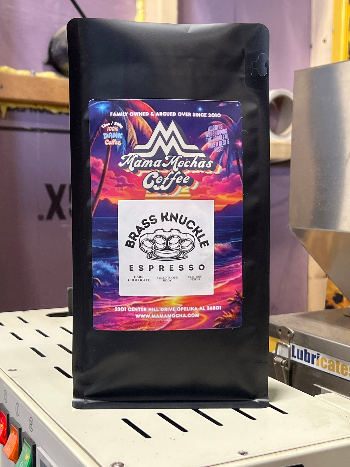 Brass knuckle 12oz whole bean roast date 7/28/26