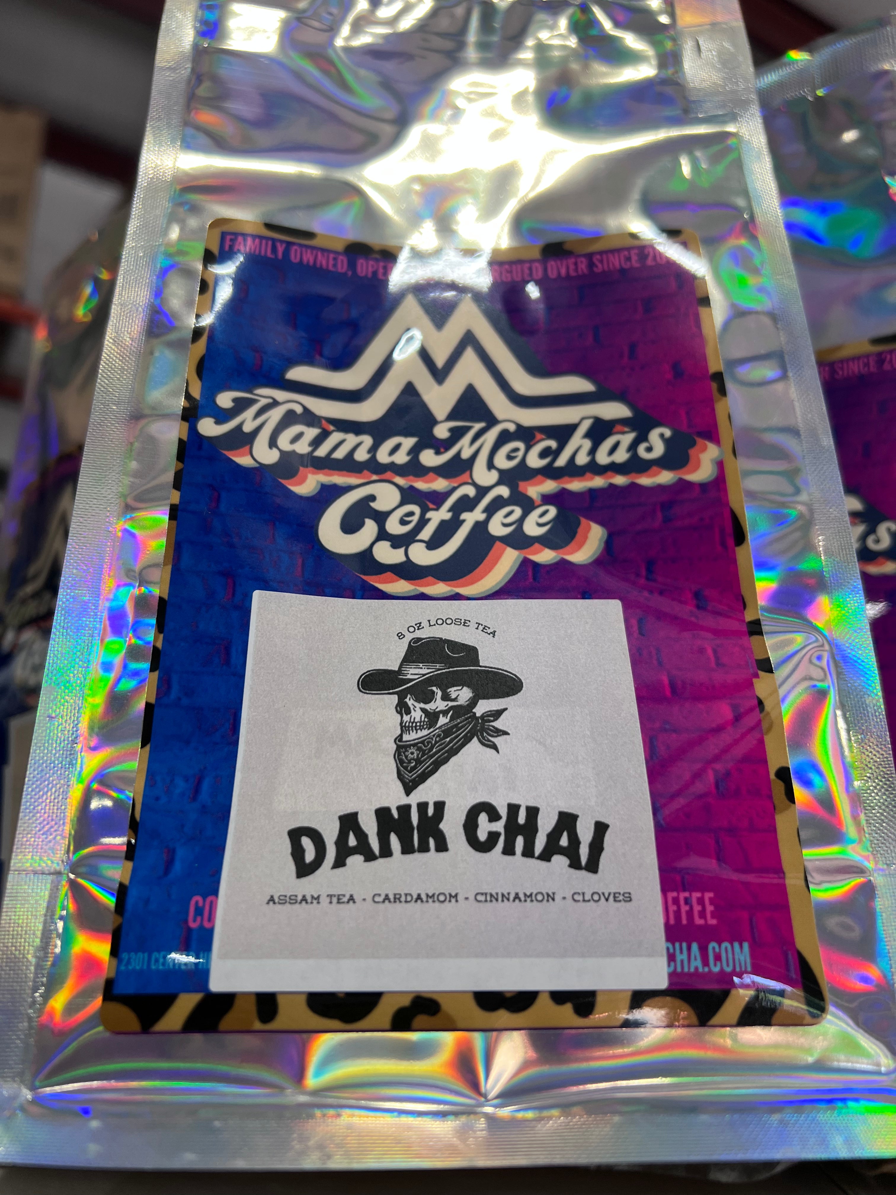 DANK CHAI -black loose leaf tea quarter pound-